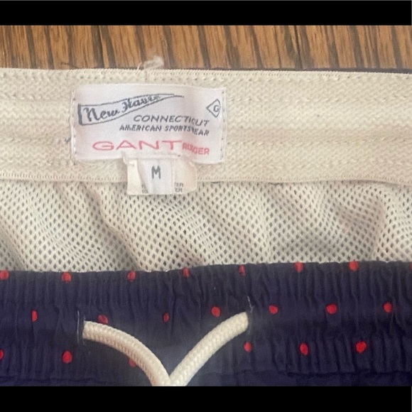 GANT Rugger Slim-Fit Dot Swim Trunks, Size M - Picture 11 of 11